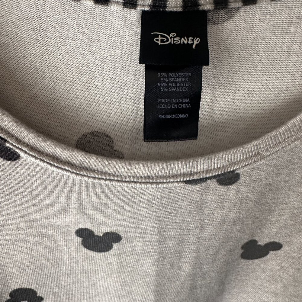 DISNEY Mickey Mouse‎ Pajama Set Women's Medium 2-PC Set - Picture 6 of 9